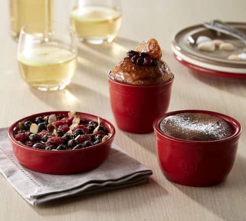 Купить Рамекин Emile Henry набор из 2 шт мускат, высокий 8,5 см по низкой цене