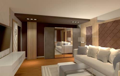 3D панель стеновая Relieffo Scroll 019 из пенополиуретана 600x600x30 мм