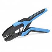 Купить Кримпер КВТ CTB-05 для обжима неизолированных медных наконечников сечением 0.25-10 мм по низкой цене