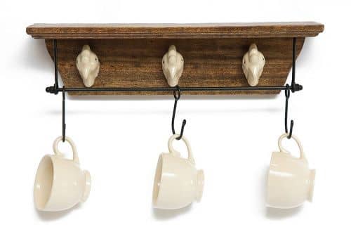 Купить Полка Secret De Maison Chateau настенная с крючками и чашками по низкой цене