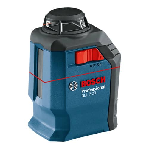 Купить Лазерный нивелир BOSCH Professional GLL 2-20 20 м по низкой цене