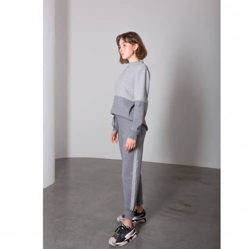 Купить Костюм Lara FF01576ABSU серый по низкой цене