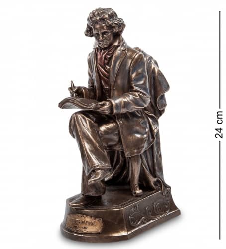 Купить Статуэтка Veronese Бетховен WS-50/1 по низкой цене