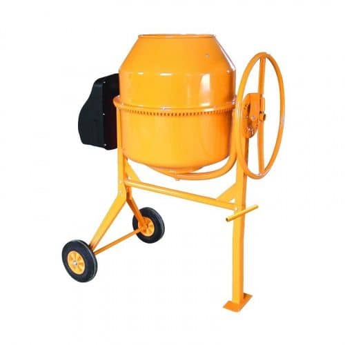 Купить Бетономешалка Biber, чугунный венец, 550 Вт, 120 л по низкой цене