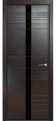 Купить Дверное полотно Легенда V-III, глухое, бьянко, неро, 600х2000 мм по низкой цене