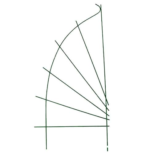 Купить Шпалера металлическая Парус 85х200 см по низкой цене