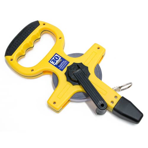 Купить Рулетка геодезическая 30 м стальное полотно по низкой цене