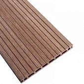 Купить Доска ДПК террасная, вишня, 26х162х3000 мм по низкой цене