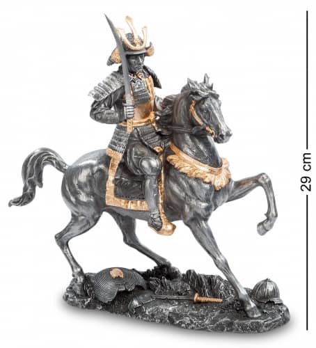 Купить Статуэтка Veronese Самурай на коне WS-89 по низкой цене