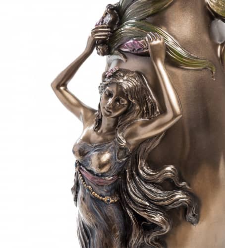 Купить Ваза Veronese Цветы ириса WS-585 по низкой цене