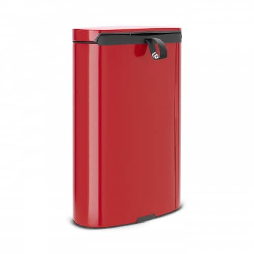 Купить Бак Brabantia FlatBack+ мусорный, пламенно-красный, 40 л по низкой цене