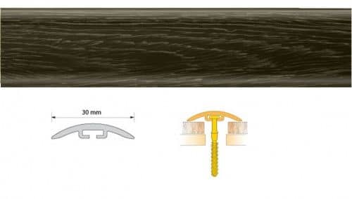 Деревянный, металлический, пластиковый напольный плинтус.