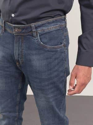 Купить Джинсы Piazza Italia Regular Fit синие по низкой цене