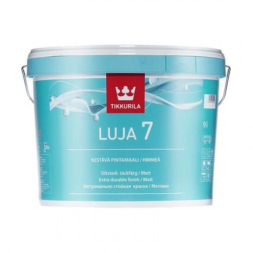 Купить Краска Tikkurila LUJA 7 А в/д, специальная, стойкая 9 л по низкой цене