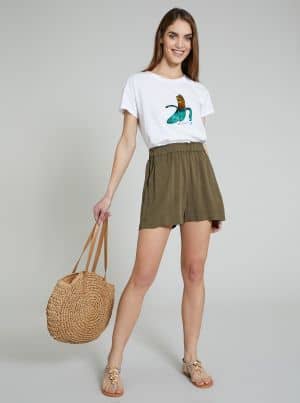 Купить Шорты Piazza Italia оливковые по низкой цене