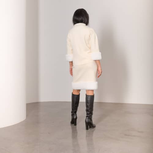 Купить Костюм Lara FF05988AB бежевый по низкой цене