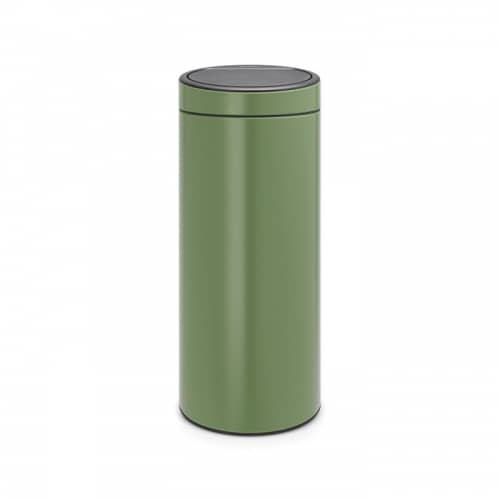 Купить Бак Brabantia Touch Bin New мусорный, зеленый мох, 30 л по низкой цене