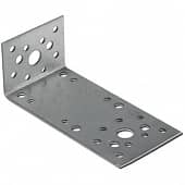 Купить Уголок Хортъ крепежный ассиметричный Kuas 140х40х40 мм по низкой цене