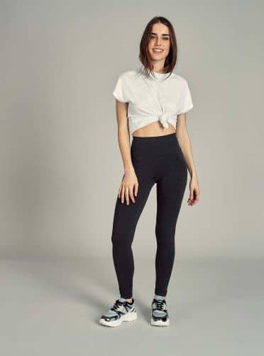 Купить Леггинсы Piazza Italia базовые, темно-серые по низкой цене